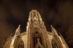 St. Johanneskirche bei Nacht
